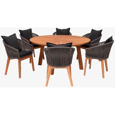 Hillerstorp Ringsjö 150cm FSC Teak Spisebord - Moderne Minimalisme Hillerstorp Ringsjö 150cm FSC Teak Spisebord - Moderne Minimalisme