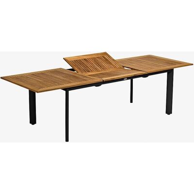 Hillerstorp NYDALA Tisch - 96x200/280cm - Schwarz - Esstisch Hillerstorp NYDALA Tisch - 96x200/280cm - Schwarz - Esstisch