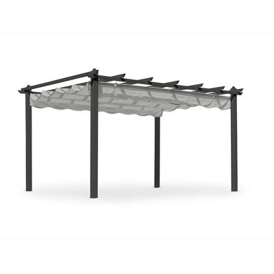 Hillerstorp Skanör Paviljong - Grå - 300x400cm - Utendørs ly Hillerstorp Skanör Paviljong - Grå - 300x400cm - Utendørs ly