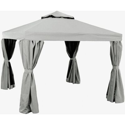 Hillerstorp Luxor 300x300cm Grau Pavillon Hillerstorp Luxor 300x300cm Grau Pavillon