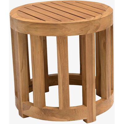 Hillerstorp Himmelsnäs Beistelltisch - Teak Ø 50cm - Braun Hillerstorp Himmelsnäs Beistelltisch - Teak Ø 50cm - Braun
