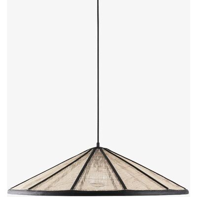 Globen Lighting Akira 70 Noir/Nature Suspension - Lampe Suspendue Globen Lighting Akira 70 Noir/Nature Suspension - Lampe Suspendue