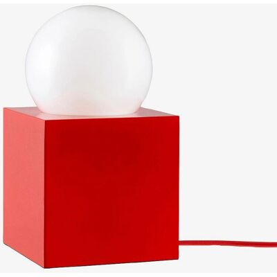 Lampe de Table Globen Lighting Bob Rouge - Lampe de Table Lampe de Table Globen Lighting Bob Rouge - Lampe de Table