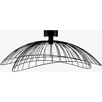 Globen Lighting Ray 85 - Lampe moderne noire linéaire plafond et mur Globen Lighting Ray 85 - Lampe moderne noire linéaire plafond et mur