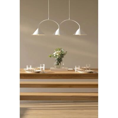 Globen Lighting Curve 3 Vit Takpendel - Taklampa Globen Lighting Curve 3 Vit Takpendel - Taklampa