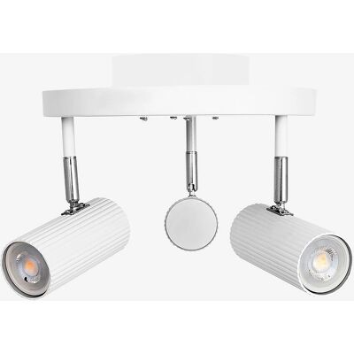 Globen Lighting Hubble 3 Blanc - Plafond Globen Lighting Hubble 3 Blanc - Plafond