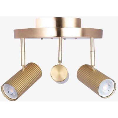 Globen Lighting Hubble 3 mässings taklampa - Modern design Globen Lighting Hubble 3 mässings taklampa - Modern design