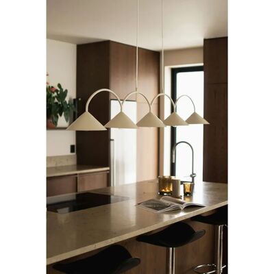 Globen Lighting - Pendellampe Curve 5 - Beige Globen Lighting - Pendellampe Curve 5 - Beige