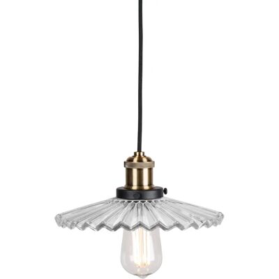 Globen Lighting - Lampe Plafonnier Mini Cobbler - Verre Transparent Globen Lighting - Lampe Plafonnier Mini Cobbler - Verre Transparent
