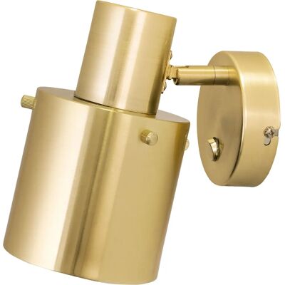 Globen Lighting Clark 1 Applique Murale - Laiton Rétro Globen Lighting Clark 1 Applique Murale - Laiton Rétro