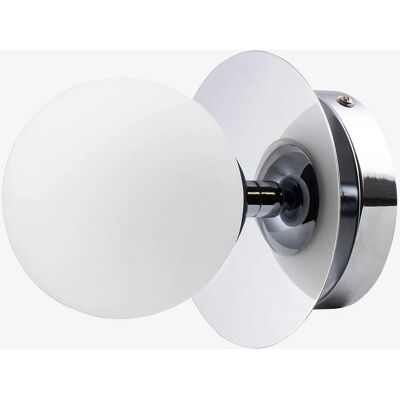 Globen Lighting - Art Deco Væg-/Loftlampe Krom - IP44 Globen Lighting - Art Deco Væg-/Loftlampe Krom - IP44