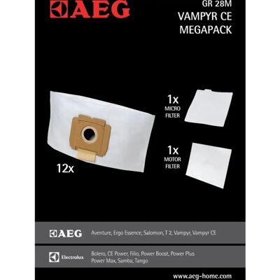 AEG GR28M - Dammsugarpåsar AEG GR28M - Dammsugarpåsar