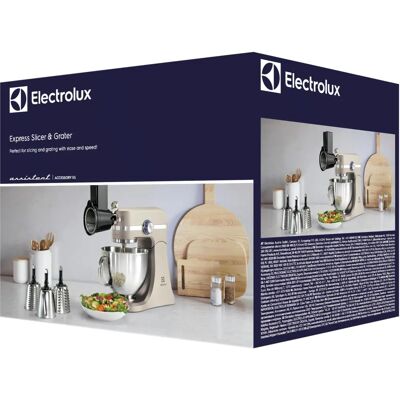 Set de accesorios de cocina Electrolux - 4 discos de corte y rallado Set de accesorios de cocina Electrolux - 4 discos de corte y rallado