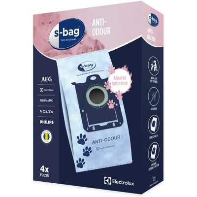 Electrolux Staubsaugerbeutel - Anti-Odour - Packung 4 Electrolux Staubsaugerbeutel - Anti-Odour - Packung 4