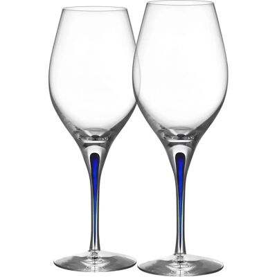 Orrefors Intermezzo Blå Vinglass Balance - Vinglass Orrefors Intermezzo Blå Vinglass Balance - Vinglass