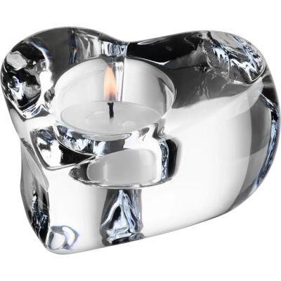 Orrefors Valentino Herz Kerzenhalter Orrefors Valentino Herz Kerzenhalter