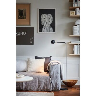 CO Bankeryd - Golvlampa YES! - Svart/Messing - Skandinavisk design CO Bankeryd - Golvlampa YES! - Svart/Messing - Skandinavisk design