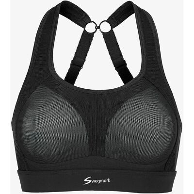 Swegmark Kvinders Sorte Sports-BH - 75H - Støttende Swegmark Kvinders Sorte Sports-BH - 75H - Støttende