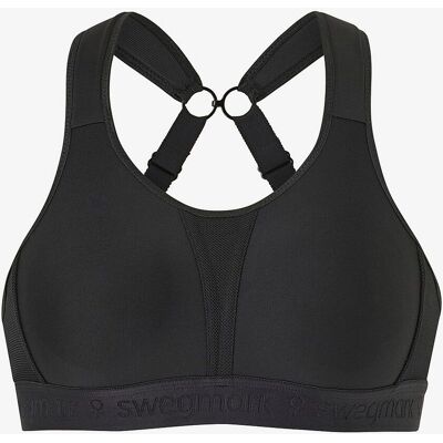 Swegmark Kimberly Iconic Sport-BH - Svart - Stöttande & Bekväm Swegmark Kimberly Iconic Sport-BH - Svart - Stöttande & Bekväm