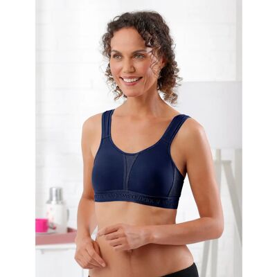 Swegmark Kimberly Iconic Blaue Sport-BH - Sports Bra Swegmark Kimberly Iconic Blaue Sport-BH - Sports Bra