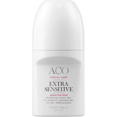 ACO Extra Sensitive 50 ml - Deodorant för känslig hud ACO Extra Sensitive 50 ml - Deodorant för känslig hud