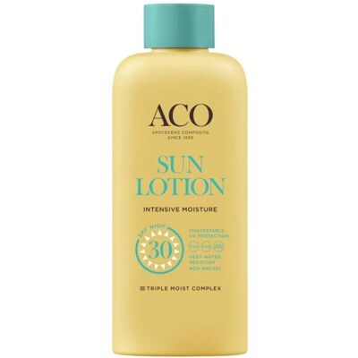 Aco Auringonsuoja Voide SPF 30 - Kosteuttava, Vedenkestävä - 300ml Aco Auringonsuoja Voide SPF 30 - Kosteuttava, Vedenkestävä - 300ml