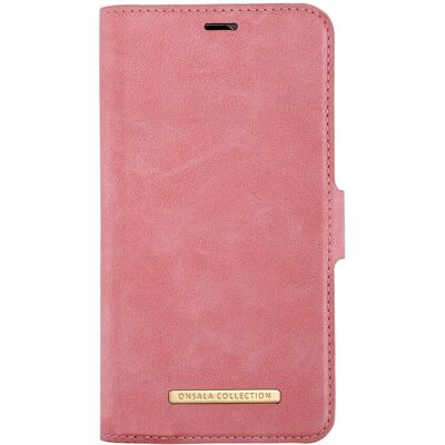 Étui portefeuille Onsala pour iPhone 12 Mini Rose poussière - Portefeuille, Charge sans fil, Élégant - Publicité Étui portefeuille Onsala pour iPhone 12 Mini Rose poussière - Portefeuille, Charge sans fil, Élégant - Publicité
