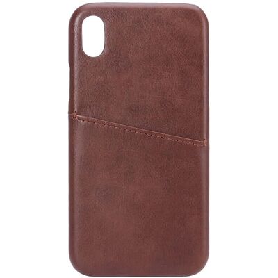 Onsala iPhone Xr Braune Kurztasche Handyhülle Onsala iPhone Xr Braune Kurztasche Handyhülle