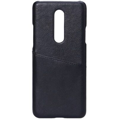 Coque de téléphone noire Onsala avec porte-cartes pour Oneplus 8 - Publicité Coque de téléphone noire Onsala avec porte-cartes pour Oneplus 8 - Publicité