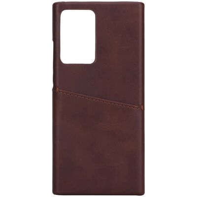 Onsala Samsung Galaxy Note 20 Hülle Kurzfach Braun - Handycover Onsala Samsung Galaxy Note 20 Hülle Kurzfach Braun - Handycover