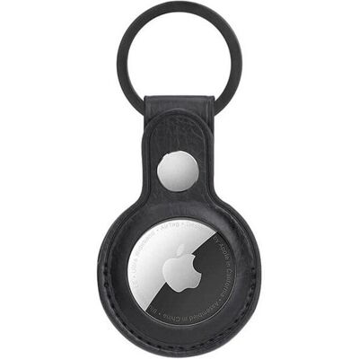 Support Airtag noir ONSALA avec porte-clés - Accessoire AirTag - Publicité Support Airtag noir ONSALA avec porte-clés - Accessoire AirTag - Publicité