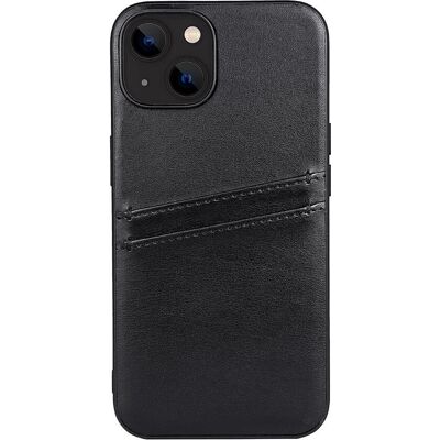 Buffalo veganskt läderfodral för iPhone 14 med kortplatser - Mobilskal Buffalo veganskt läderfodral för iPhone 14 med kortplatser - Mobilskal