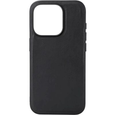 Buffalo Læder MagSeries Cover til iPhone 15 Pro - Sort Buffalo Læder MagSeries Cover til iPhone 15 Pro - Sort