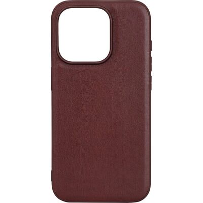 Buffalo iPhone 15 Pro Brun - Tynd Magnetisk Lædercover Buffalo iPhone 15 Pro Brun - Tynd Magnetisk Lædercover
