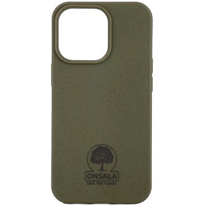 Apple iPhone 13 Pro Onsala Eco Cover - Grün - Handyhülle Apple iPhone 13 Pro Onsala Eco Cover - Grün - Handyhülle