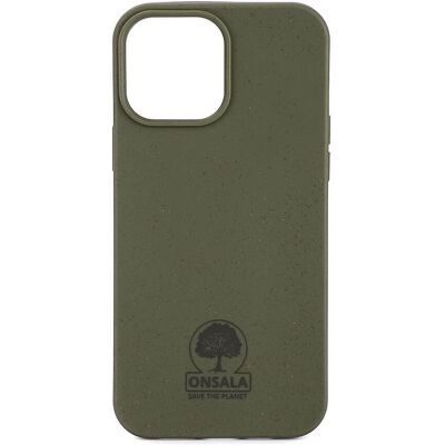 Coque écologique biodégradable verte pour iPhone 13 Pro Max d'Apple - Publicité Coque écologique biodégradable verte pour iPhone 13 Pro Max d'Apple - Publicité