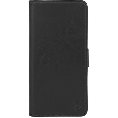 GEAR Musta lompakko suojakotelo Samsung A05s - Puhelin & Kortit GEAR Musta lompakko suojakotelo Samsung A05s - Puhelin & Kortit