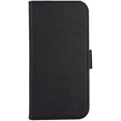 Coque en Cuir MagSafe Noire pour iPhone 15 Plus - Étui Téléphone - Publicité Coque en Cuir MagSafe Noire pour iPhone 15 Plus - Étui Téléphone - Publicité