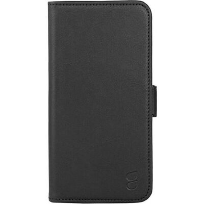 Gear iPhone 15 Svart Lommebokdeksel med 3 Kortfakkor Gear iPhone 15 Svart Lommebokdeksel med 3 Kortfakkor