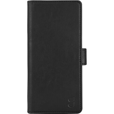 GEAR Nahkainen Lompakkokotelo Samsung S23+ - Musta GEAR Nahkainen Lompakkokotelo Samsung S23+ - Musta