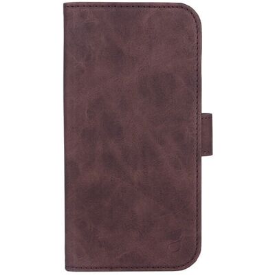 GEAR Portefeuille pour iPhone 14 Plus - Couverture Flip en Cuir - Marron - Publicité GEAR Portefeuille pour iPhone 14 Plus - Couverture Flip en Cuir - Marron - Publicité