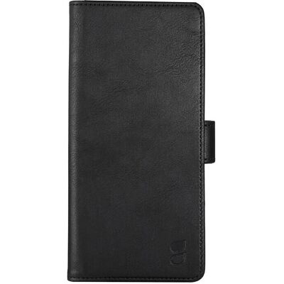 Étui portefeuille GEAR noir - pour Motorola Moto G22 / E32s 4G - Publicité Étui portefeuille GEAR noir - pour Motorola Moto G22 / E32s 4G - Publicité