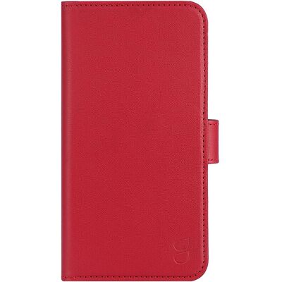 Coque avec portefeuille pour iPhone 13 Pro Max - Rouge - Publicité Coque avec portefeuille pour iPhone 13 Pro Max - Rouge - Publicité