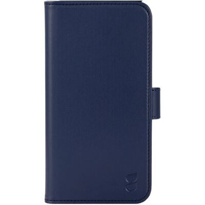 Portefeuille en cuir Gear pour iPhone 12 Pro Max - Bleu - Publicité Portefeuille en cuir Gear pour iPhone 12 Pro Max - Bleu - Publicité