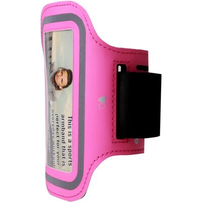 Gear Rosa Sportarmbånd for 4,7" Telefoner - Sportveske Gear Rosa Sportarmbånd for 4,7" Telefoner - Sportveske