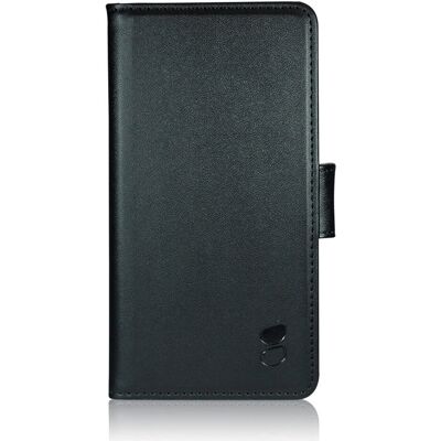 Coque portefeuille en cuir Gear pour Samsung Galaxy A3 (2017) - Noir - Publicité Coque portefeuille en cuir Gear pour Samsung Galaxy A3 (2017) - Noir - Publicité