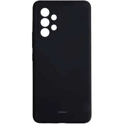 Onsala Schwarzes Silikon-Handyhülle für Samsung A53 5G Onsala Schwarzes Silikon-Handyhülle für Samsung A53 5G