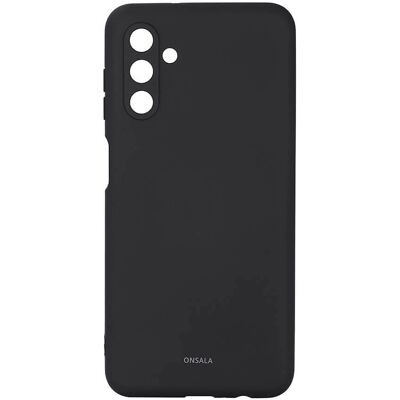 Onsala Schwarzes Silikon-Handyhülle für Galaxy A13 5G / A04s Onsala Schwarzes Silikon-Handyhülle für Galaxy A13 5G / A04s