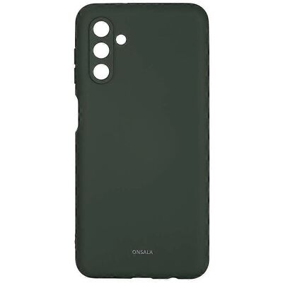 Coque en silicone vert olive Onsala Samsung A13 5G / A04s - Publicité Coque en silicone vert olive Onsala Samsung A13 5G / A04s - Publicité