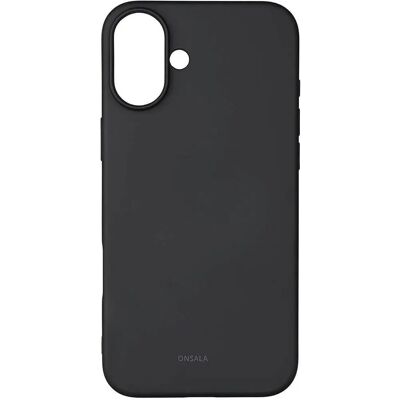 Onsala iPhone 16 Plus Silikon MagSafe Hülle - Schwarz - Handyhülle Onsala iPhone 16 Plus Silikon MagSafe Hülle - Schwarz - Handyhülle